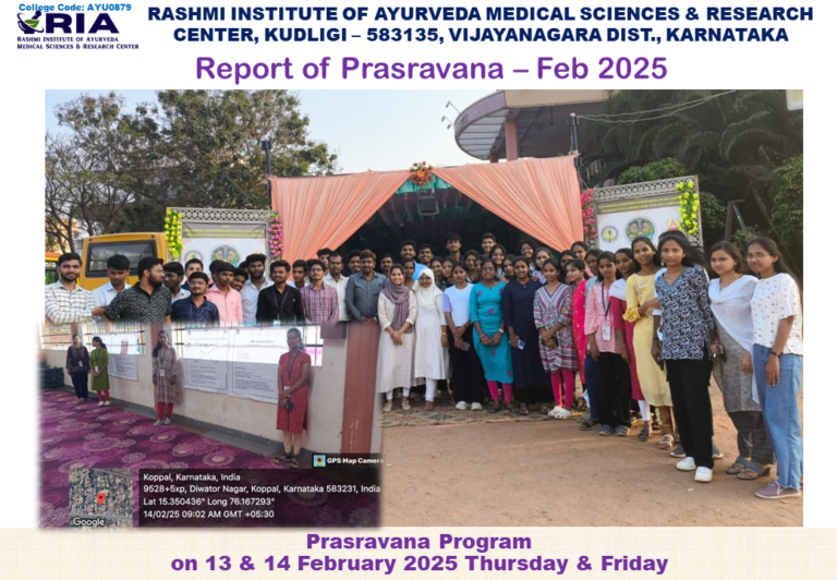 Report of Prasravana2 2025
