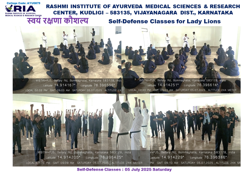 Report of SelfDefense Class1 2025