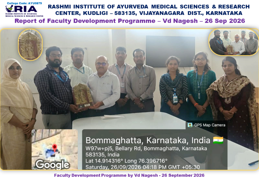 Report of FDP by Vd Nagesh 26Sep2026