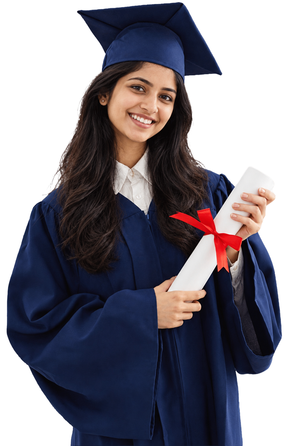 Smiling Indian Graduate with Diploma 1